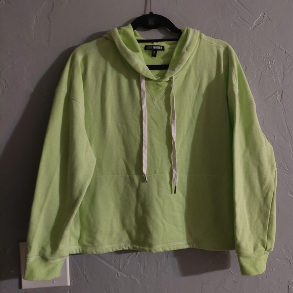Steve Madden Sweaters - steve madden sweater Women's XL Green, Cotton And Polyester, Hoodie